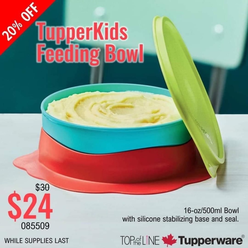 TupperKids Feeding Bowl